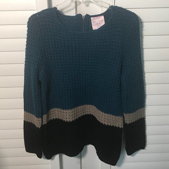 NWT Romeo & Juliet Couture waffle knit sweater, M - Picture 1 of 8